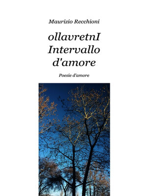 cover image of ollavretnI Intervallo d'amore